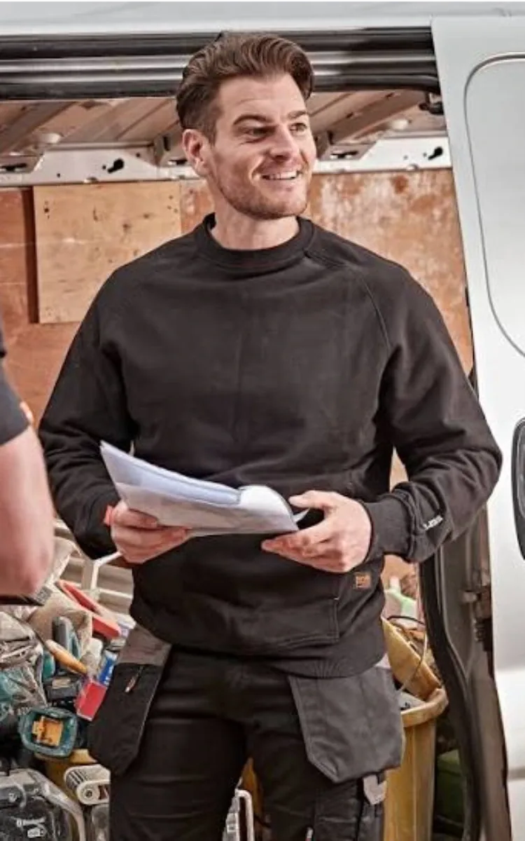Branded crew neck sweatshirts for teams — workwear printing Richmond