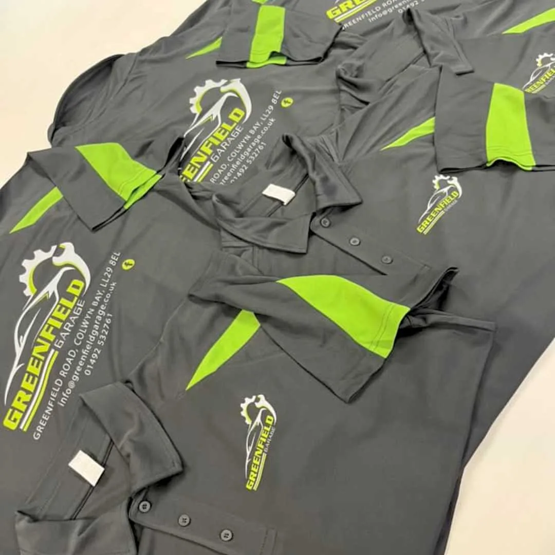 Branded polo shirts with company logo for teams — polo shirt printing Richmond