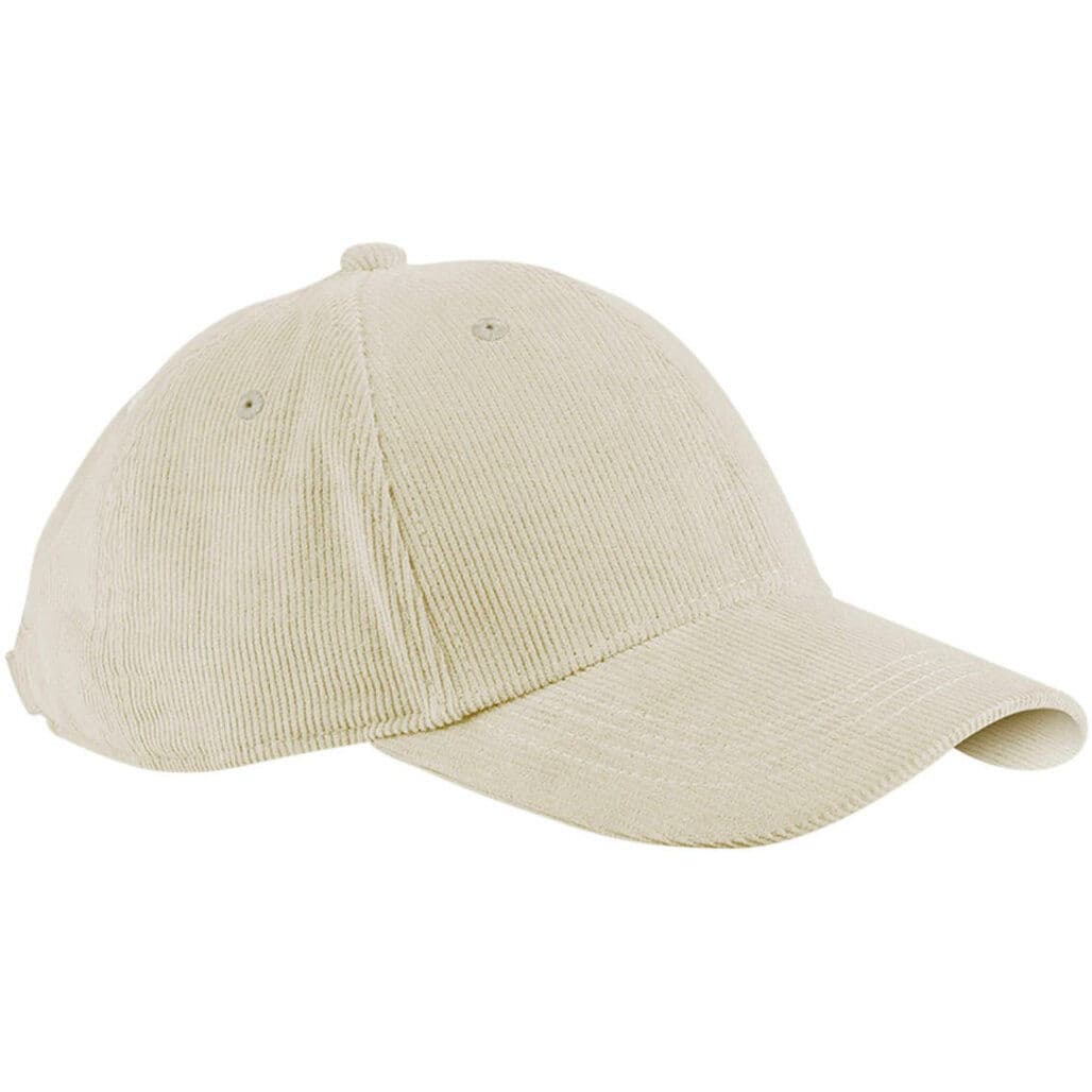Beechfield EarthAware Organic Cord Baseball Cap — workwear printing Richmond