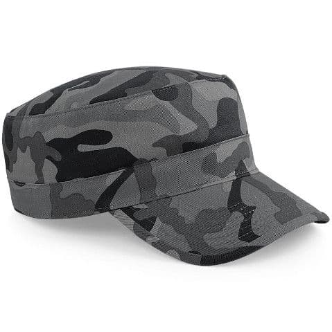 Beechfield Camo Army Cap — workwear printing Richmond
