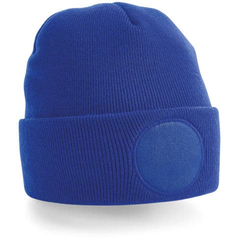 Beechfield Circular Patch Beanie — workwear printing Richmond