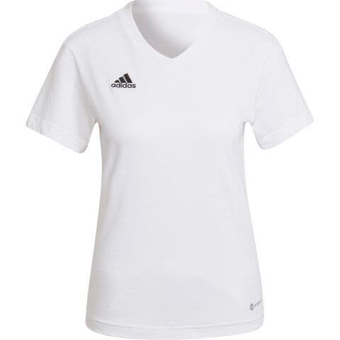 Adidas ENTRADA 22 Women's Cotton T-Shirt — workwear printing Richmond