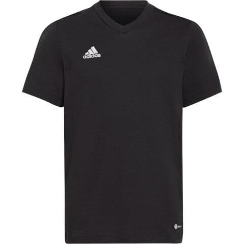 Adidas ENTRADA 22 Young Adults Cotton T-Shirt — workwear printing Richmond