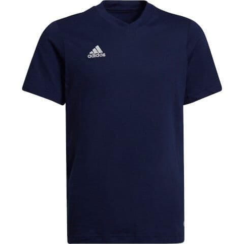 Adidas ENTRADA 22 Youth Cotton T-Shirt — workwear printing Richmond