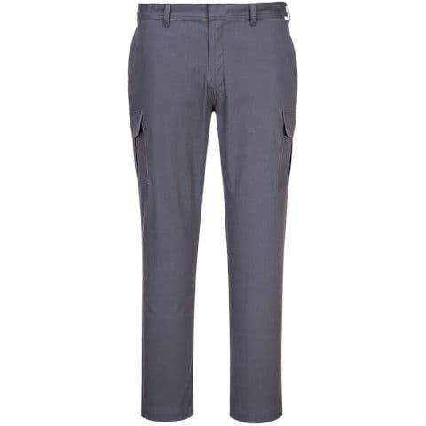 Portwest Stretch Slim Combat Trousers — workwear printing Richmond