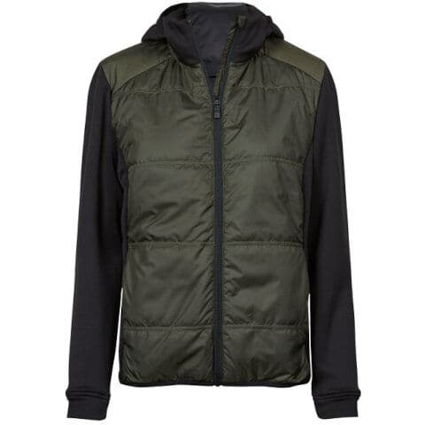 Tee Jays Ladies' Hybrid-Stretch Hooded Jacket — workwear printing Richmond
