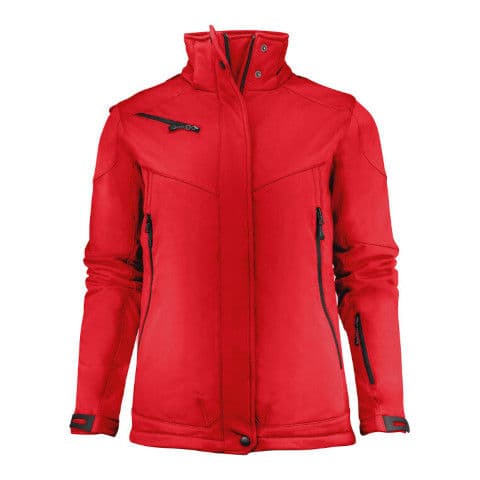 Printer Essentials Ladies Skeleton Softshell Jacket — workwear printing Richmond