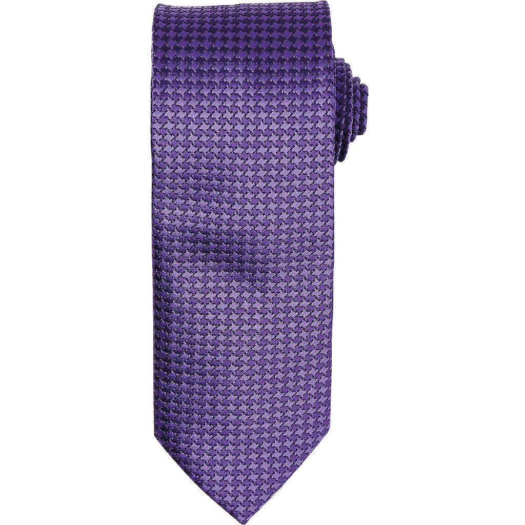 Premier Puppy Tooth Tie — workwear printing Richmond