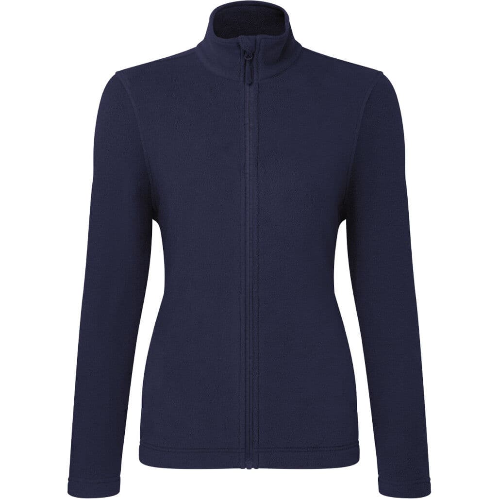 Premier Women's Recyclight Full-Zip Microfleece — workwear printing Richmond