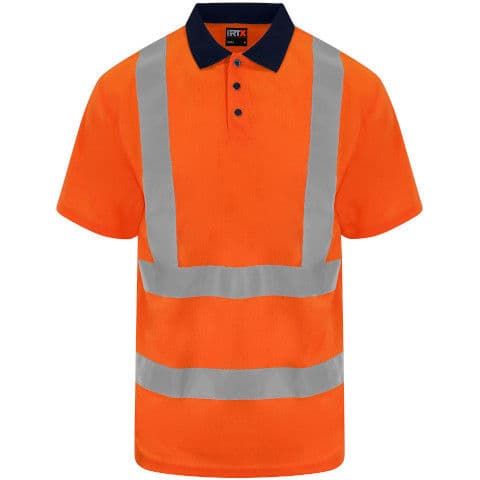 Pro RTX Hi Vis Polo Shirt — workwear printing Richmond