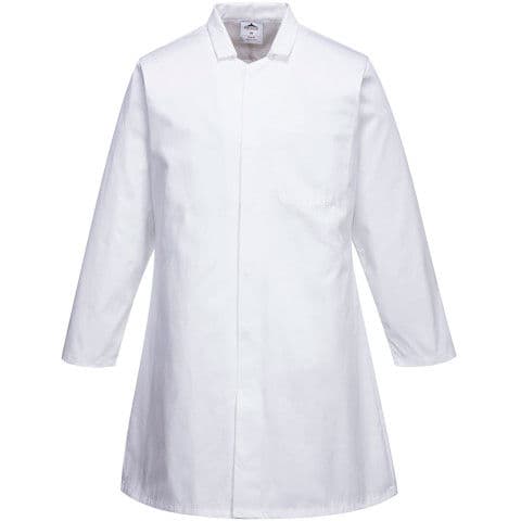 Portwest Men's Food Coat, One Pocket — workwear printing Richmond