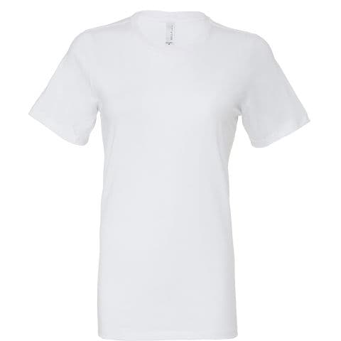 Bella+Canvas Women's Relaxed Jersey Short Sleeve T-Shirt — workwear printing Richmond