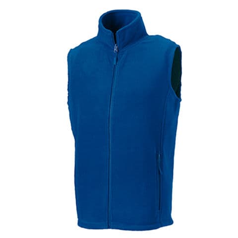 Russell Fleece Gilet — workwear printing Richmond