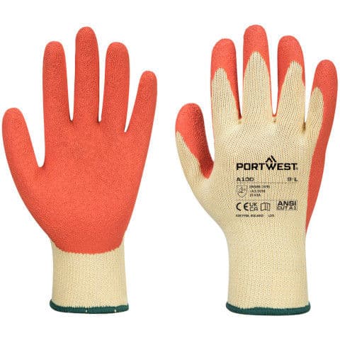 Portwest Grip Glove - Latex — workwear printing Richmond
