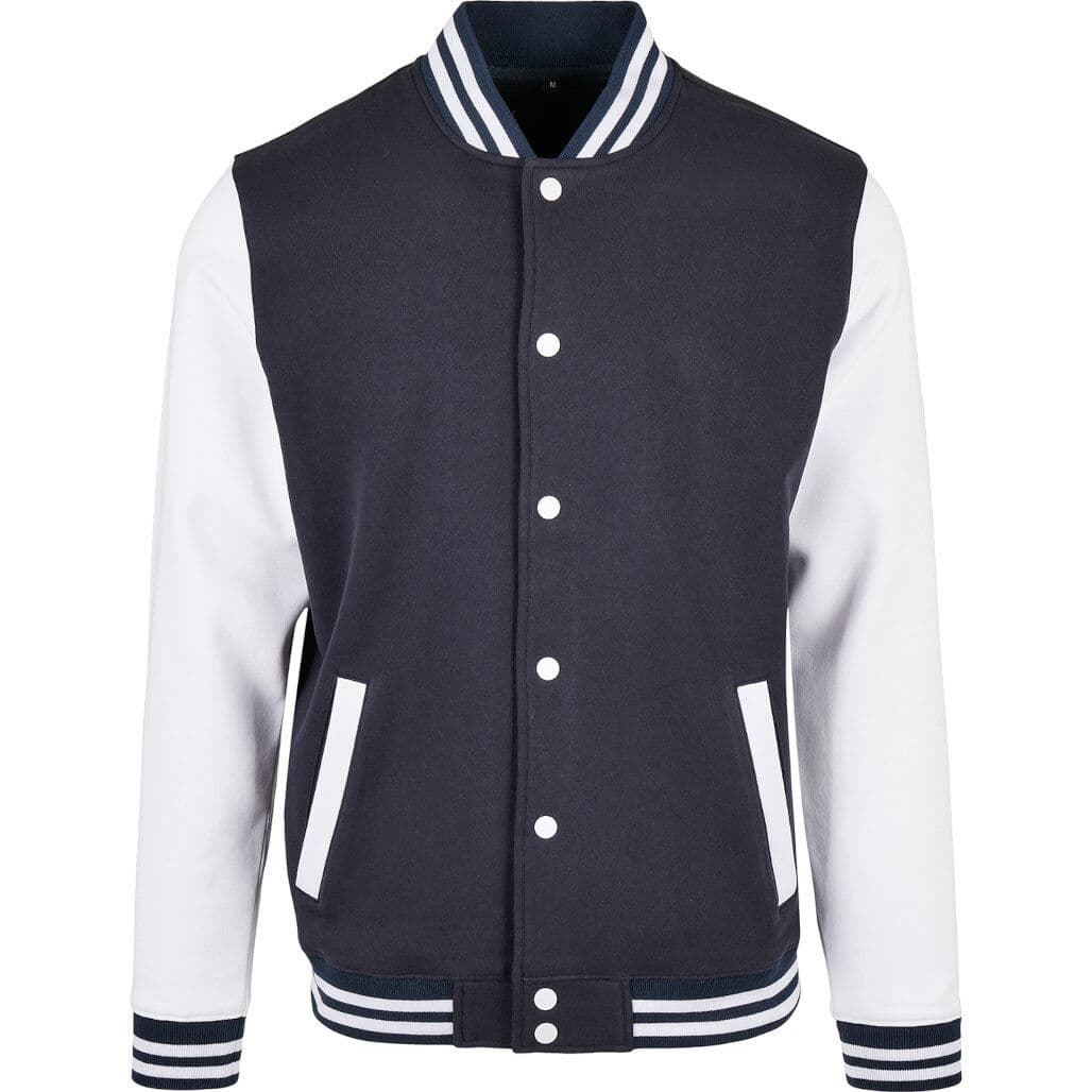 Build Your Brand Basic Basic College Jacket — workwear printing Richmond
