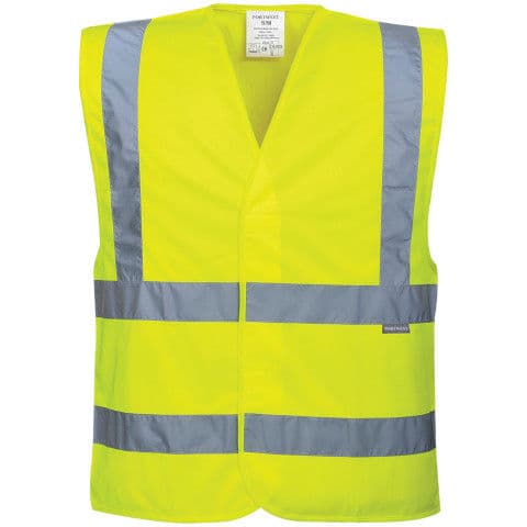 Portwest Hi-Vis Band and Brace Vest — workwear printing Richmond