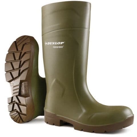 Dunlop Purofort Multigrip Safety Wellington — workwear printing Richmond