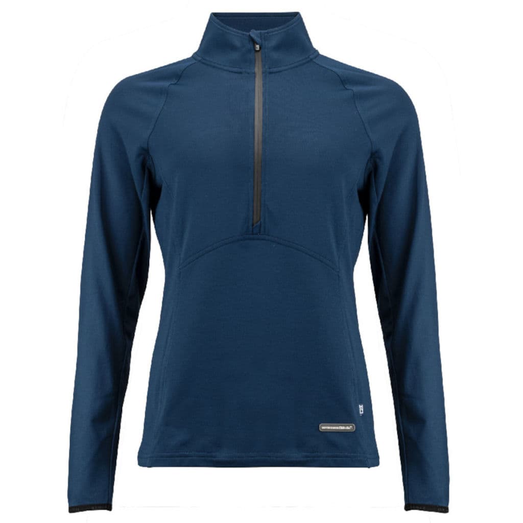Cutter & Buck Adapt Half Zip Ladies Top — workwear printing Richmond
