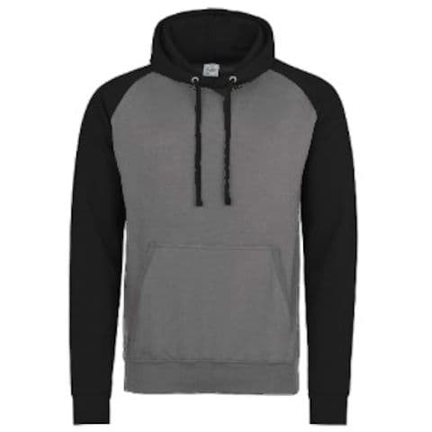 AWDis Baseball Hoodie — workwear printing Richmond