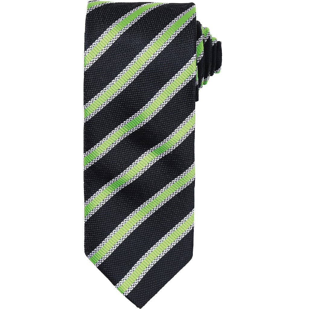 Premier Waffle Stripe Tie — workwear printing Richmond