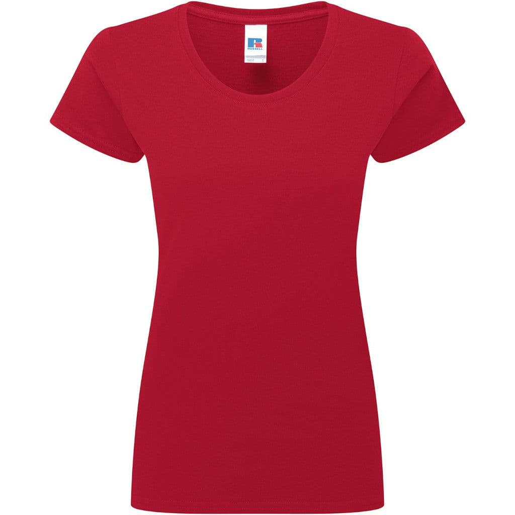 Russell Womens Authentic Classic T-Shirt — workwear printing Richmond