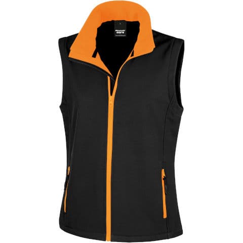 Result Core Women's Printable Softshell Bodywarmer — workwear printing Richmond