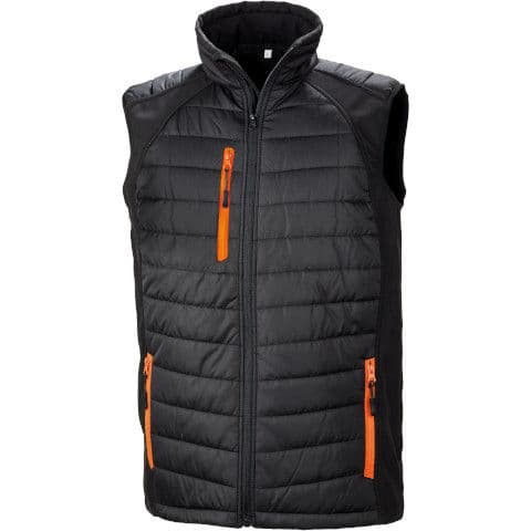 Result Compass Padded Softshell Gilet — workwear printing Richmond