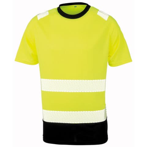 Result Hi Vis Recycled T-shirt — workwear printing Richmond