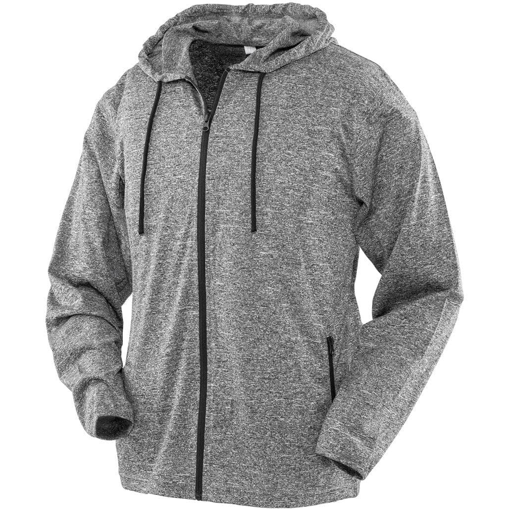 Spiro Women's Hooded Tee Jacket — workwear printing Richmond