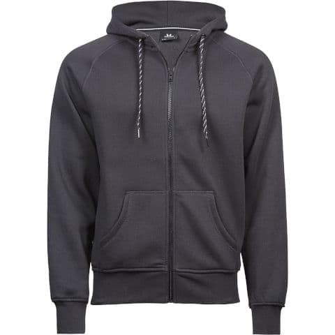 Tee Jays Men's Fashion Full Zip Hooded Sweat — workwear printing Richmond