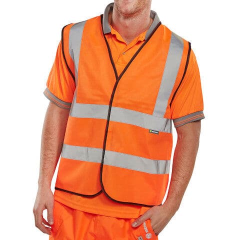 Beeswift Hi-Vis EN ISO 20471 Vest — workwear printing Richmond
